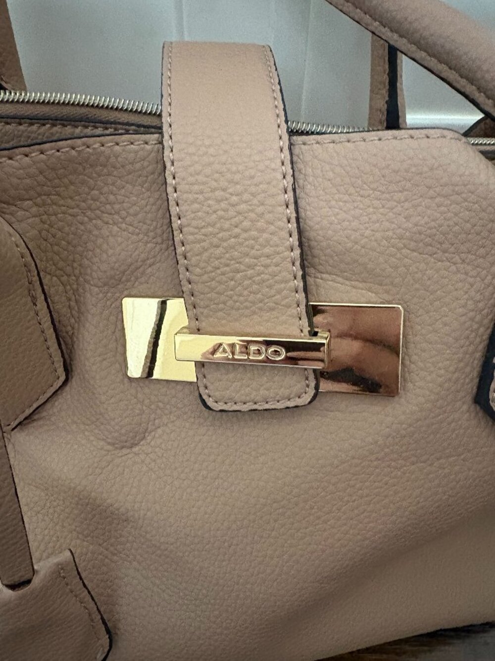ALDO Blush Rose Handbag with Crossbody/Over the Shoulder Strap